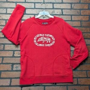 Ecko Untld Men's Y2K Rhino Logo Crewneck Sweatshirt Pockets M‎